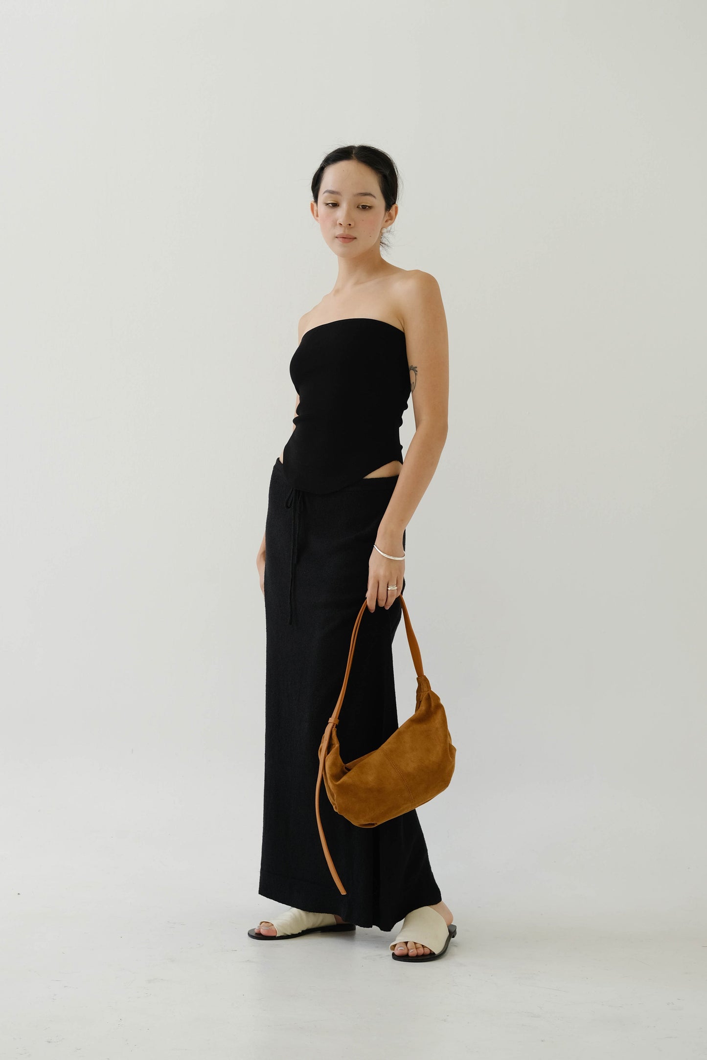 Tube Top In Classic Black