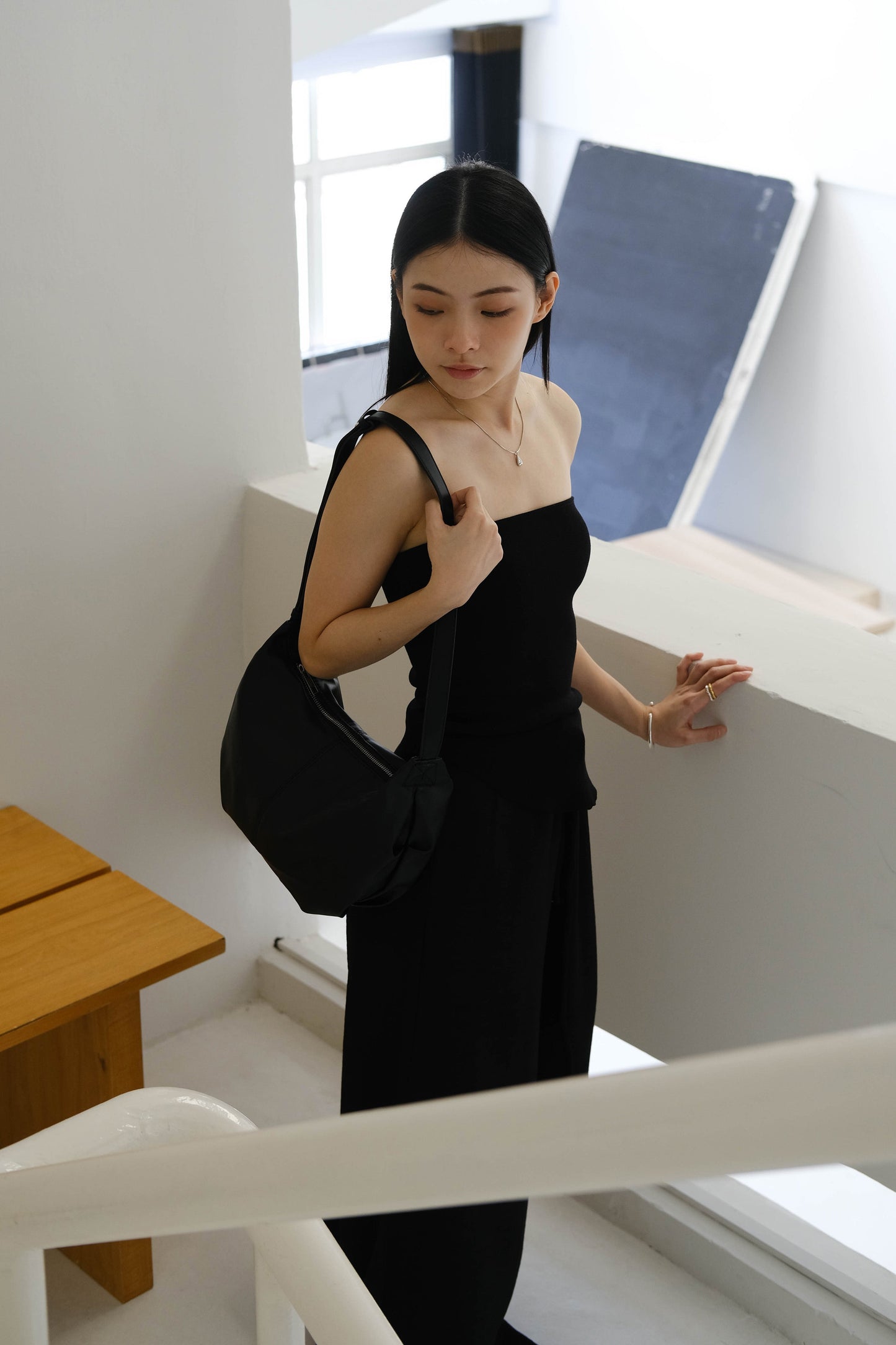 Tube Top In Classic Black