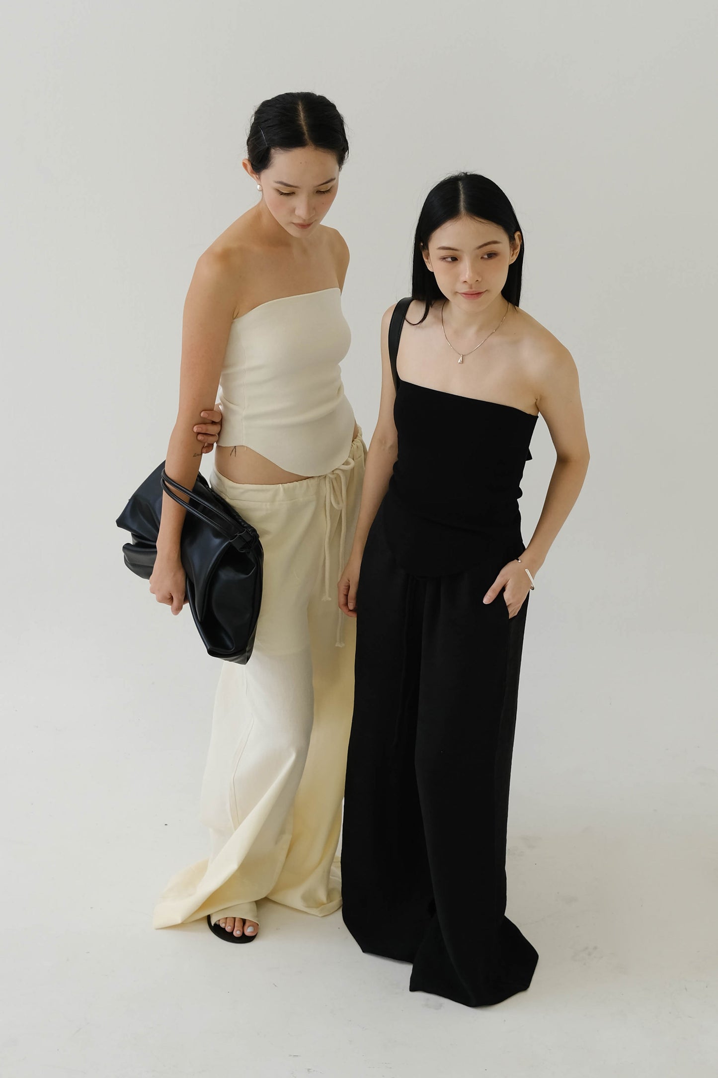 Tube Top In Classic Black